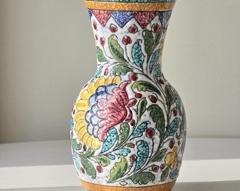 イタリア陶器　FRATELLI FANCIULLACCI　ミッドセンチュリー VTG Fratelli Fanciullacci セラミック花瓶、イタリア、ミッド