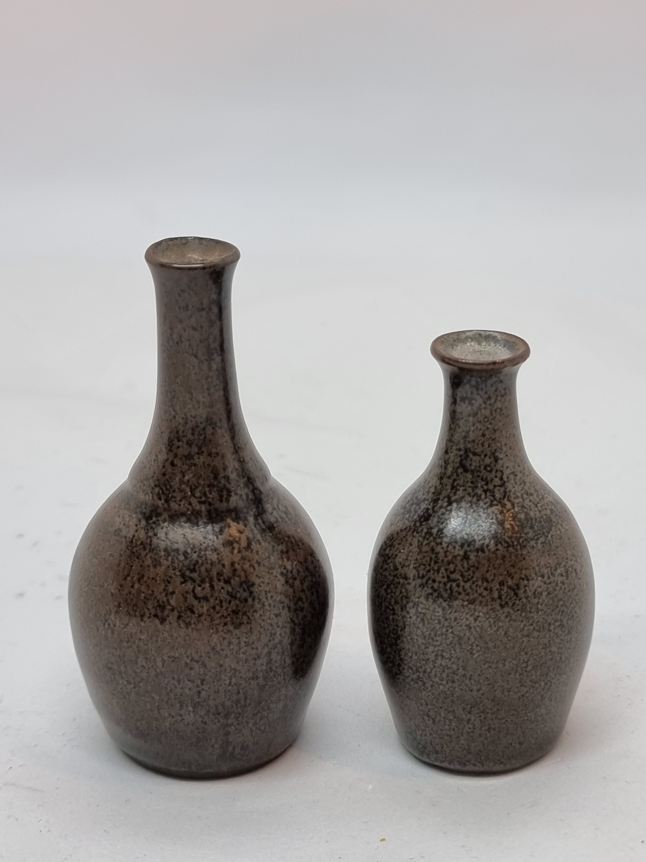 希少なヘンリー・ブランディの釉薬をかけたストーンウェアのミニチュア