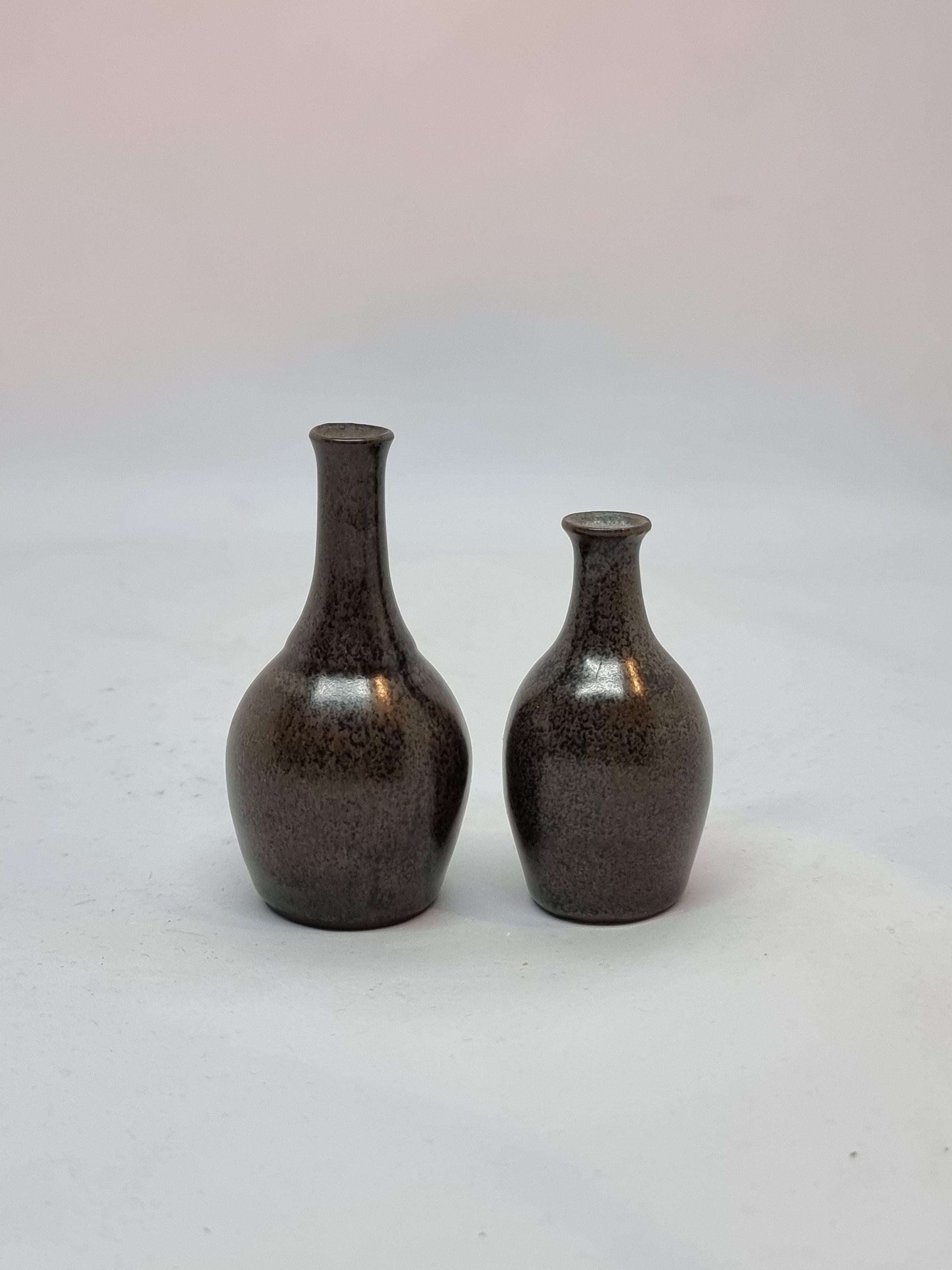 ミッドセンチュリー/スウェーデン製/フリーベリ作品陶磁器、ミニチュア花瓶 ミッドセンチュリー/スウェーデン製/フリーベリ作品陶磁器、ミニチュア