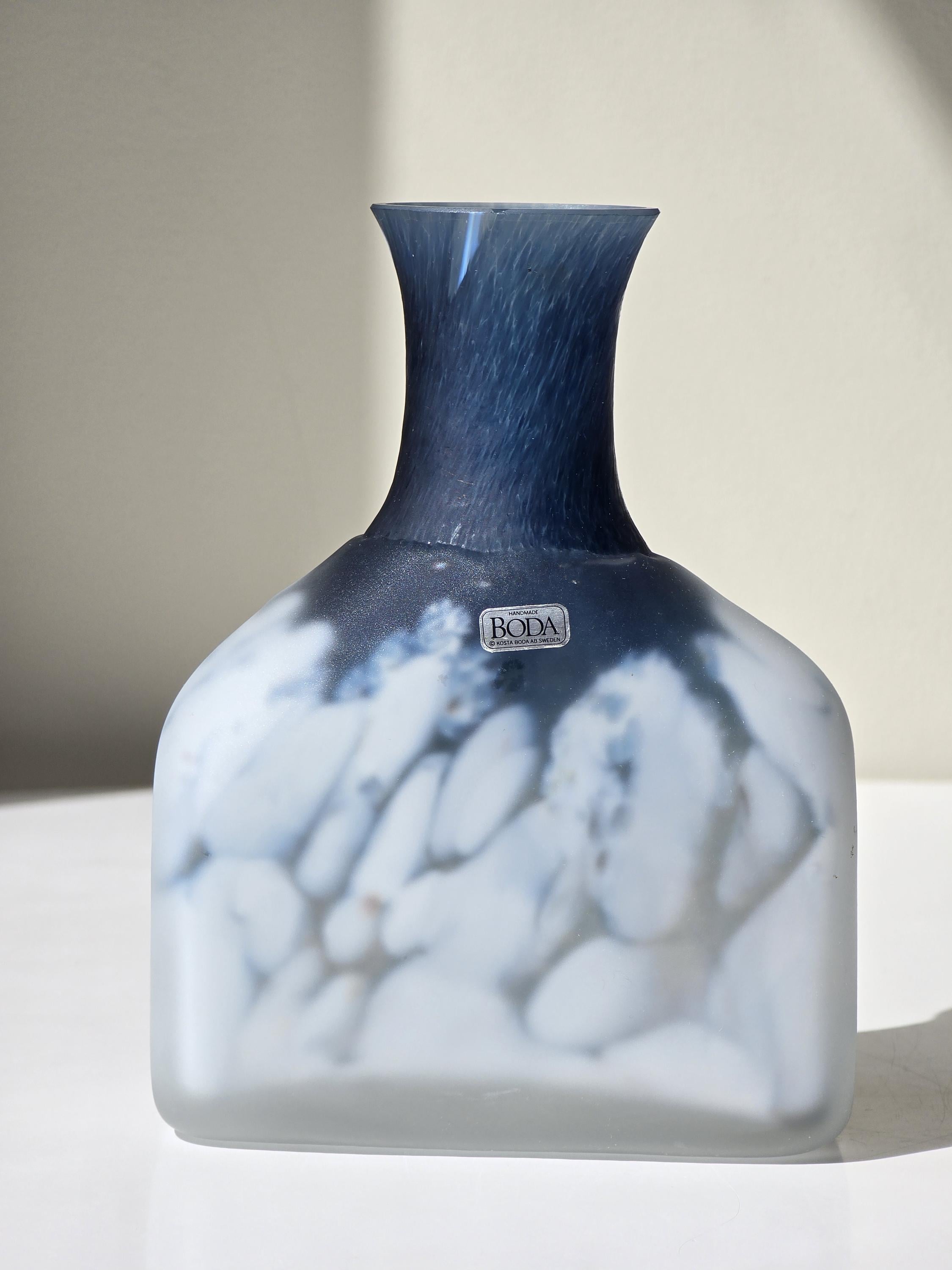 ヴィンテージ コスタ ボダ 「モニカ バックストローム」 アート ガラス