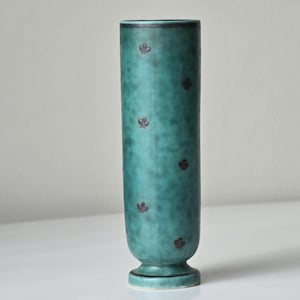 Art Deco Gustavsberg &quot;Argenta&quot; Vase by Wilhelm Kåge | Made in Sweden |