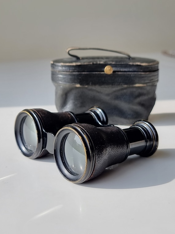 「L507」長期保管品 双眼鏡 LEMAIRE FABT PARIS レトロ 19thc Antique Lemaire Fabt Paris Brass Opera Binoculars With
