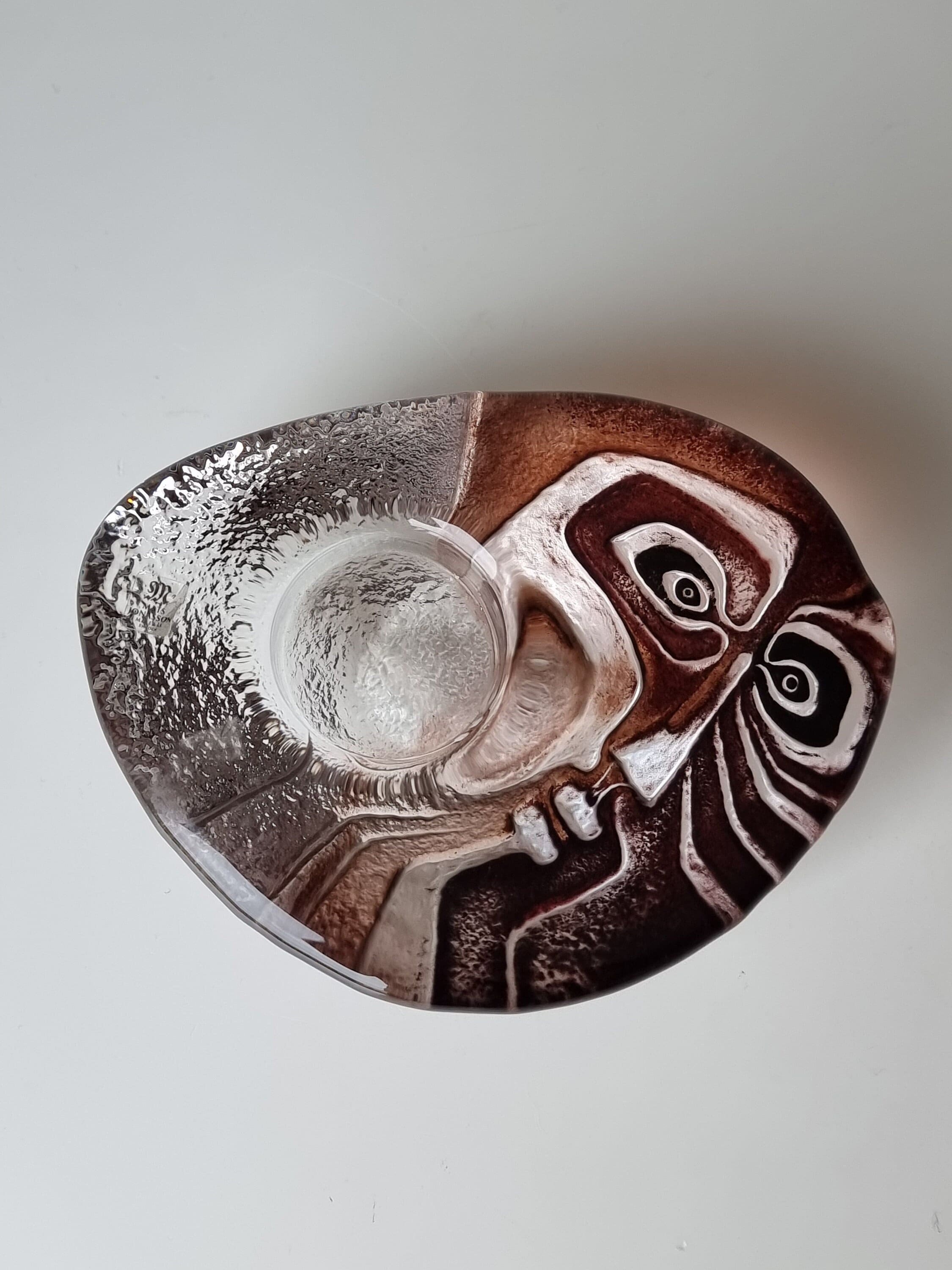 Mats Jonasson「Ideo」クリスタルガラスキャンドルホルダー