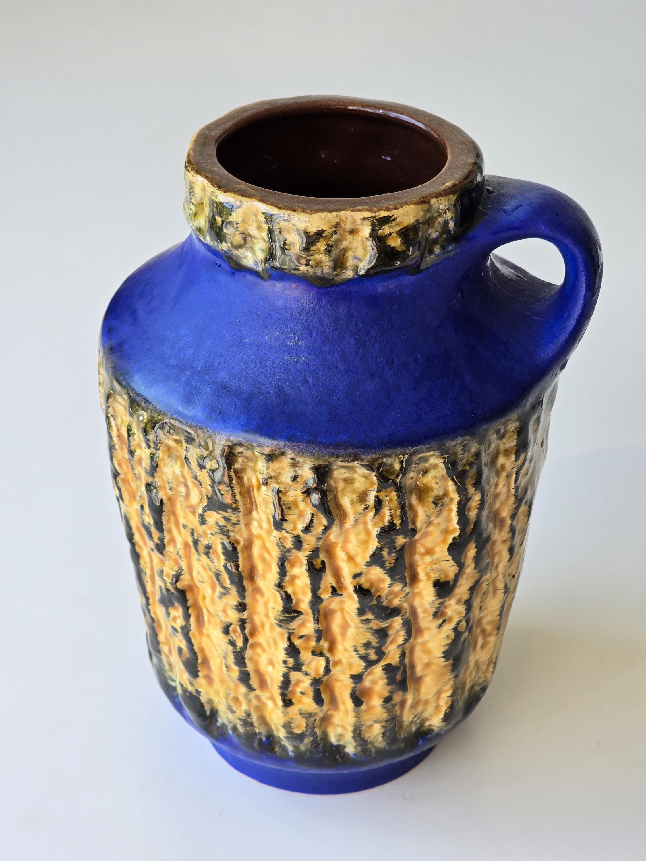 Heinz Siery Carstens Fat Lava花瓶 70s Vintage Carstens Tönnieshof Vase by Heinz Siery – Fat Lava, 1960s