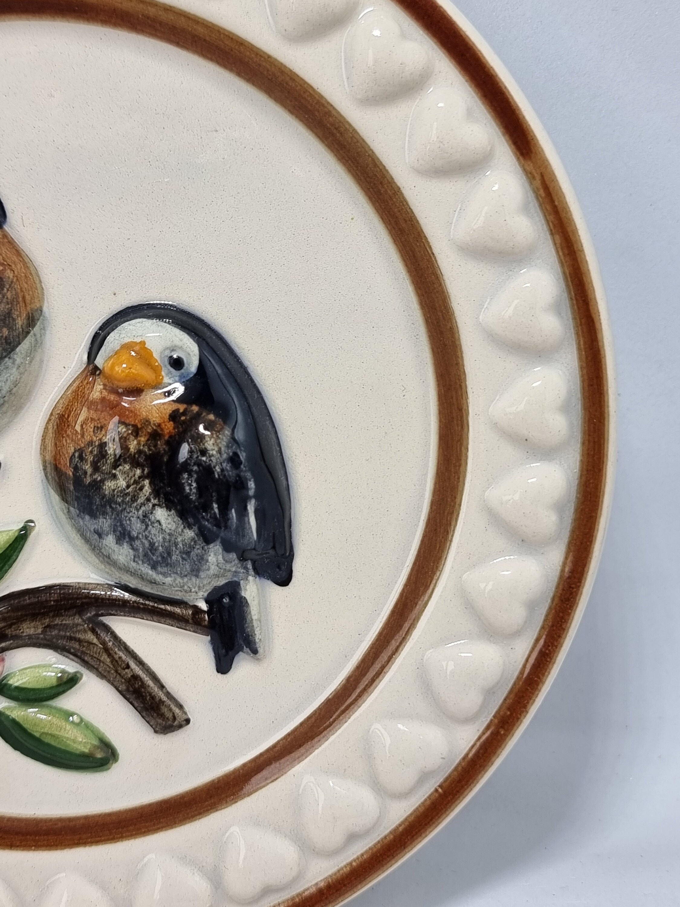 DECO Helsingborg Ceramic Wall Plate Designed by B.johansson Made 