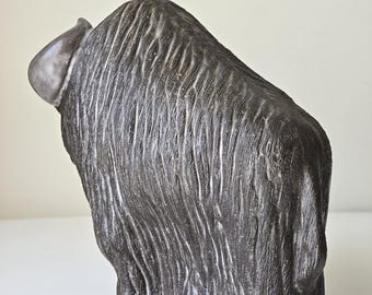 Upsala Ekeby Goran Andersson Bison 置物 Rare Upsala Ekeby