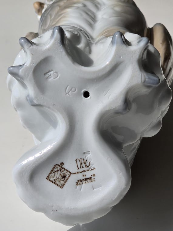 Vintage 1979 NAO by Lladró Porcelain Owl Figurine – Handcrafted in