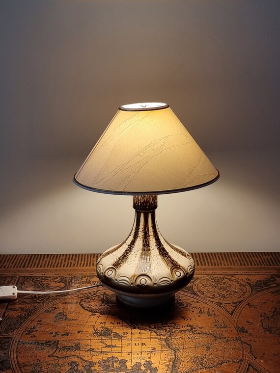 Rare Søholm Denmark Ceramic Table Lamp | Designed by Joseph