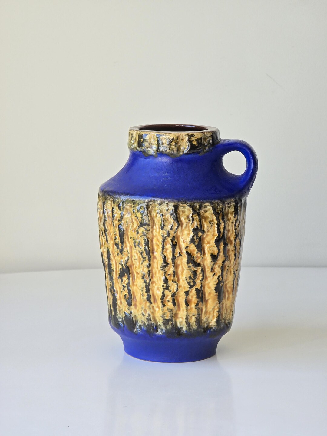 Vintage Carstens Tönnieshof Vase by Heinz Siery – Fat Lava, 1960s