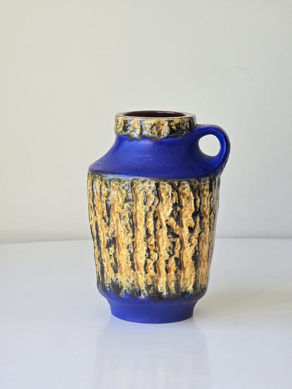 Heinz Siery Carstens Fat Lava花瓶 70s Vintage Carstens Tönnieshof Vase by Heinz Siery – Fat Lava, 1960s