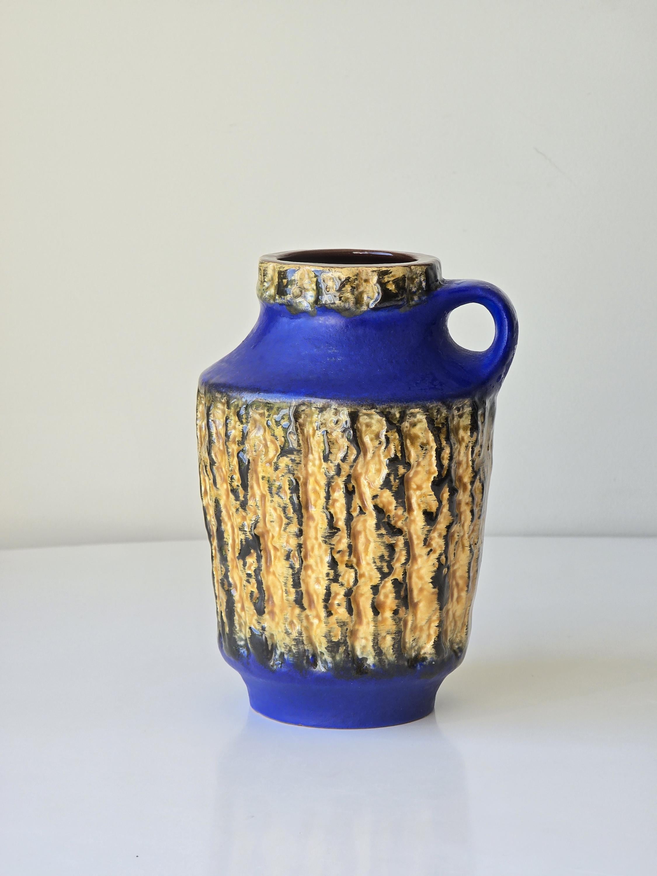 Carstens Tönnieshof 1970s fatlava XXXL Large 1970s German Carstens Fat Lava Jug Vase – retro living uk