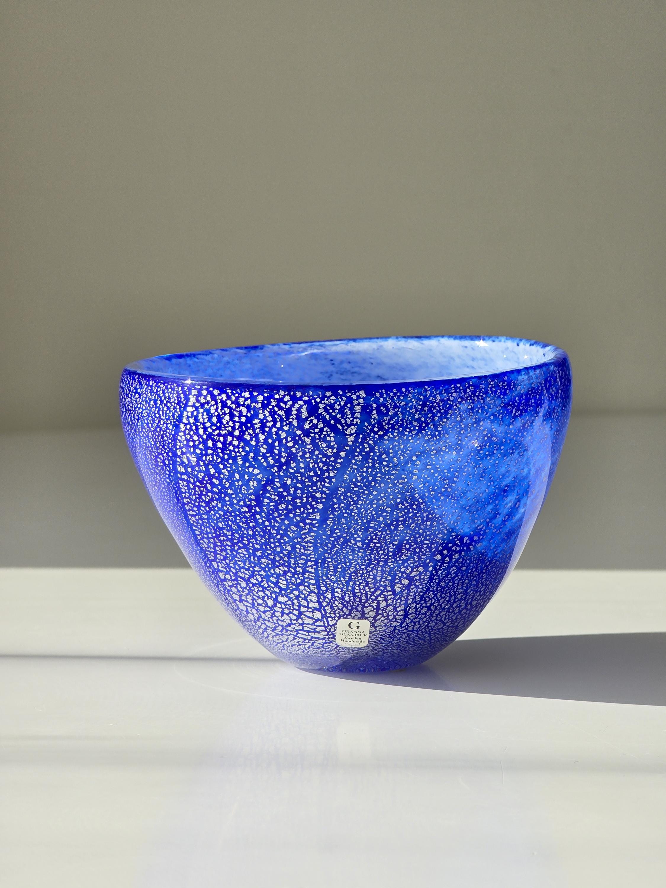 スウェーデン製 Gränna Glasbruk アートガラス 花瓶 箱付き Gränna glasbruk - Etsy 日本