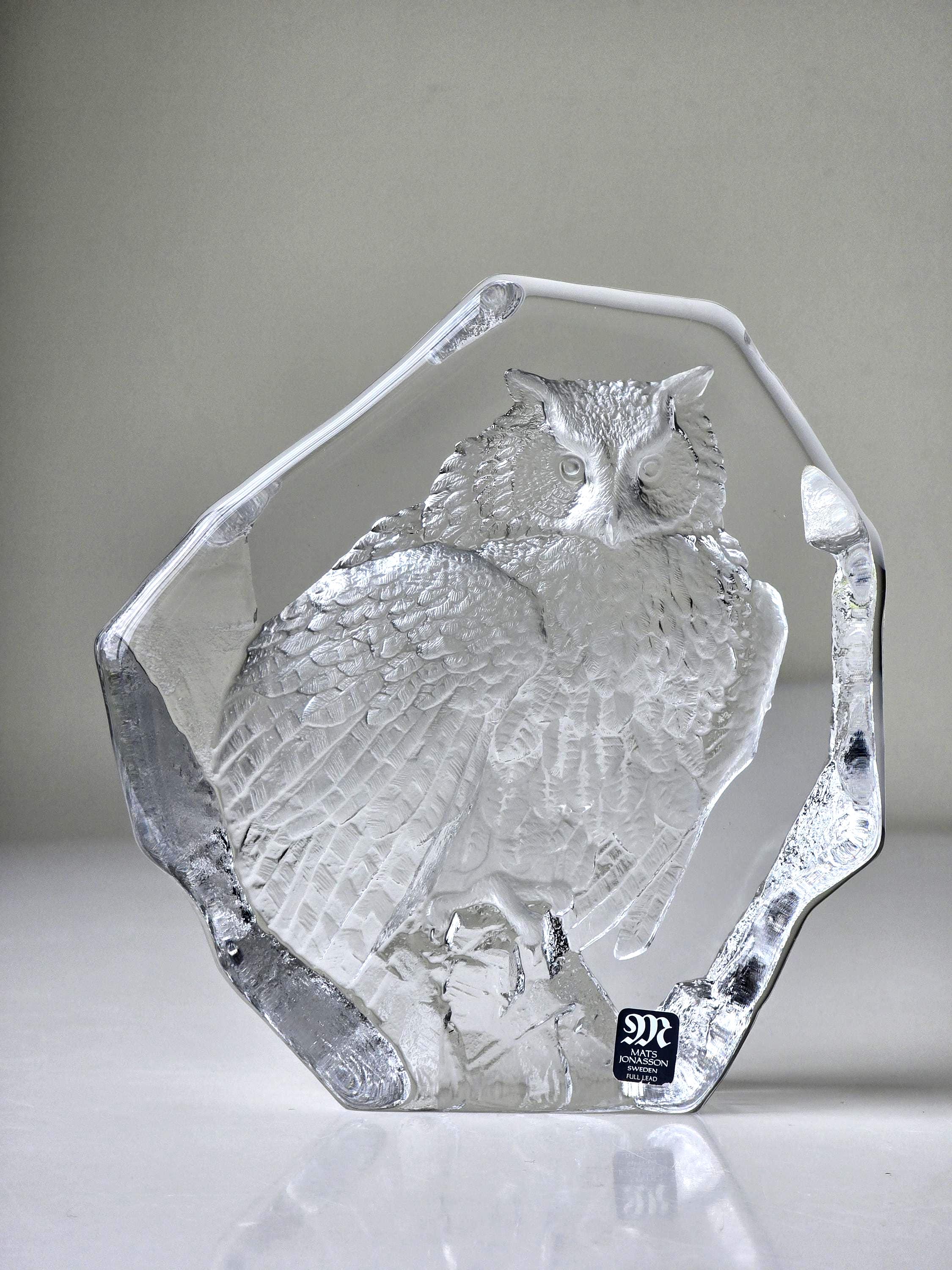 Mats Jonasson Crystal - Etsy Canada