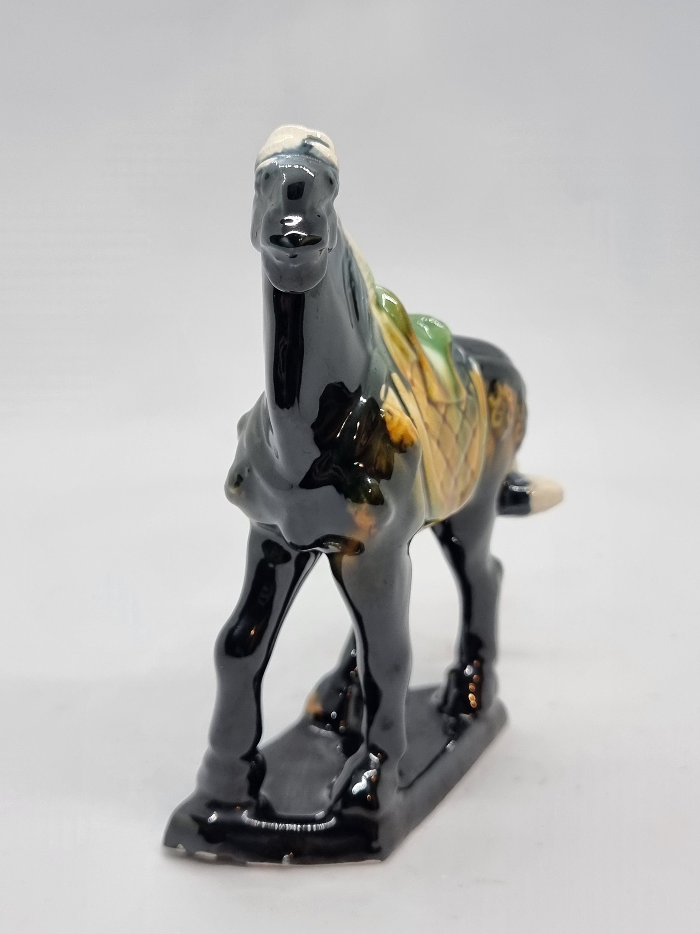 中国古代唐三彩釉陶器の馬出世像 | - Etsy 日本