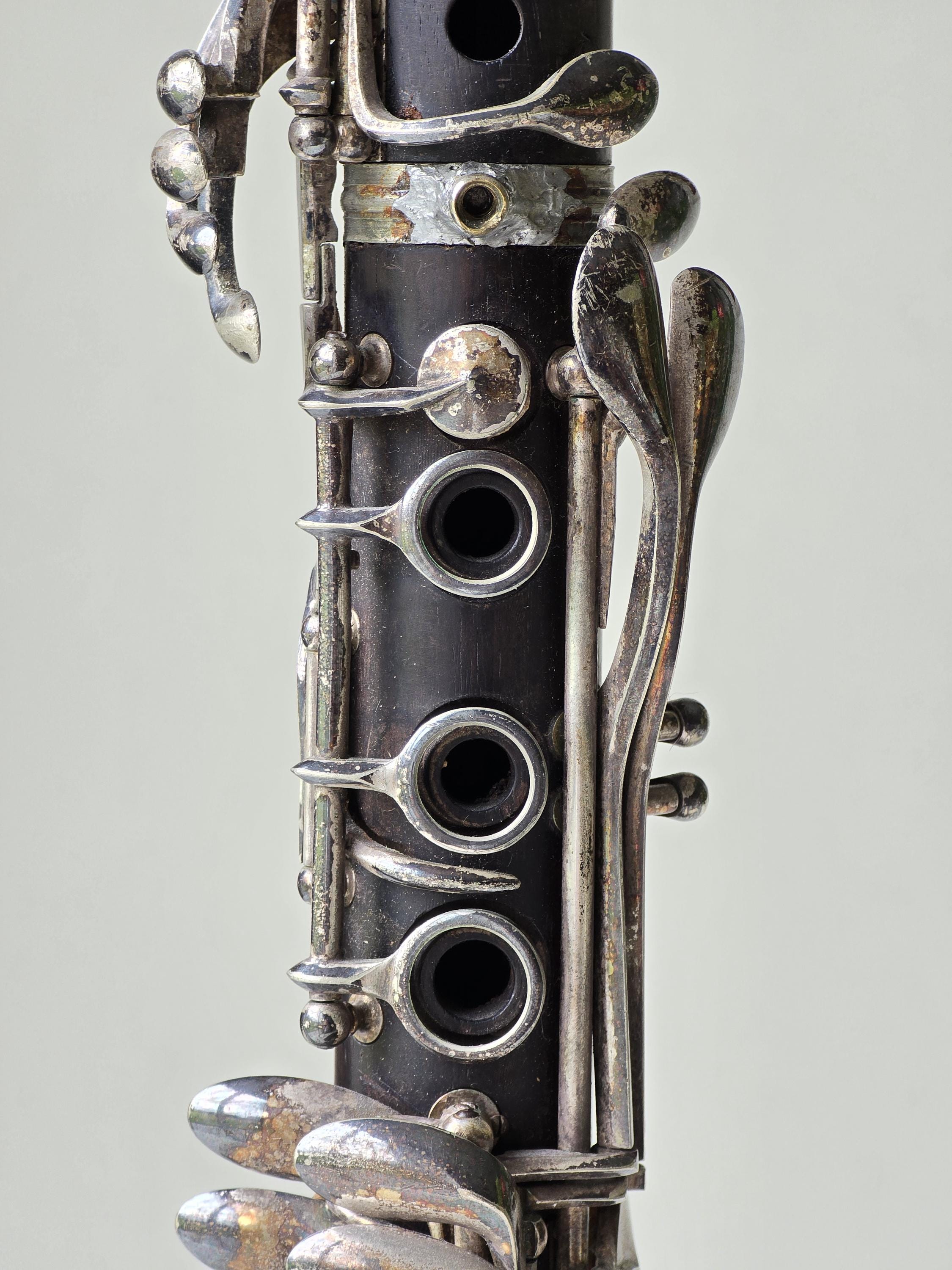 Martin Frères 1740 Paris Clarinet | Mounted Decorative