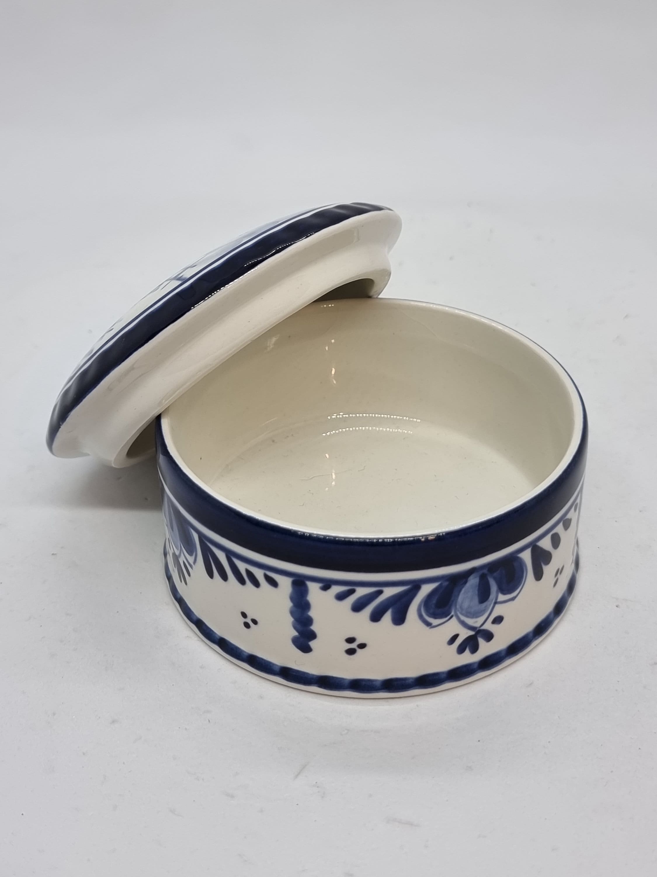 Vintage Delfts Hand-painted Ceramic Trinket Box| Made in Holland | - Etsy