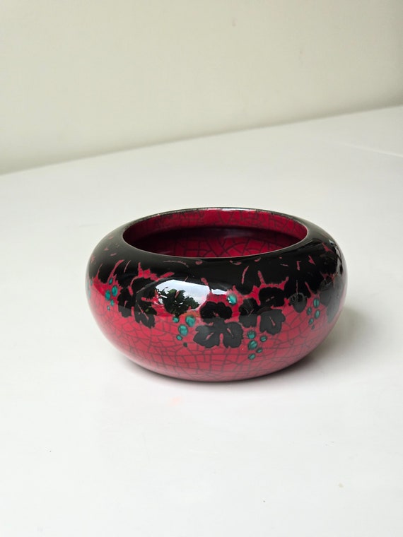 アンティーク アール ヌーボー (1890-1910) ボウル、クリスチャン ノイ