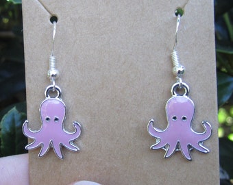 Octopus Earrings, Ocean Earrings, Sea Earrings, Sea Creature, Marine Earrings, Animal Earrings, Aquatic, Octopus Lover, Gift for Her