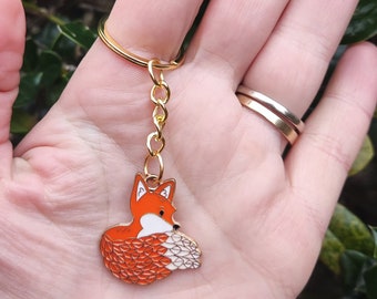 Fox Keychain, Cute Keychain, Fox Lover, Gift for Her