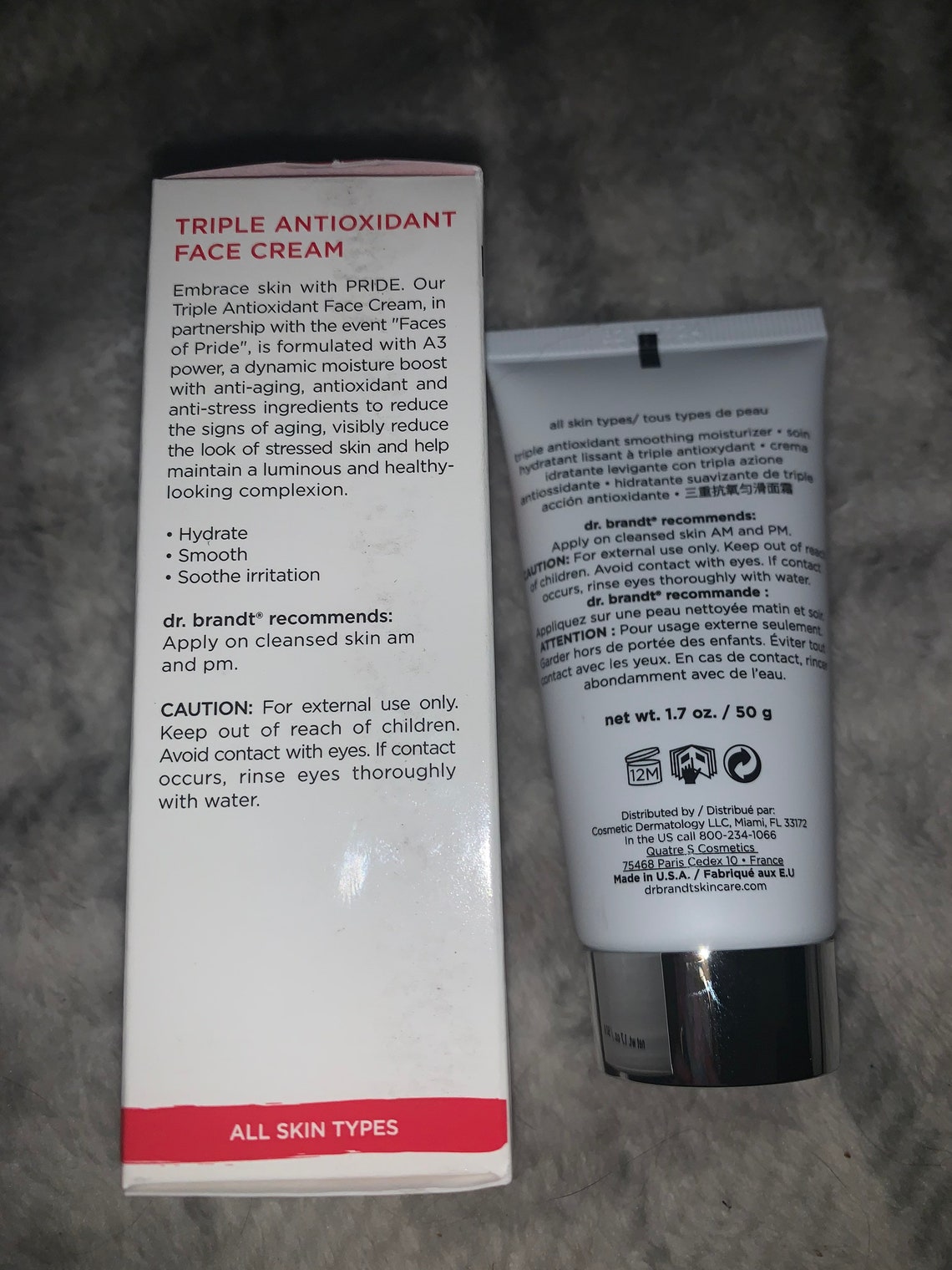 Dr. Brandt Pride Triple Antioxidant Face Cream Etsy