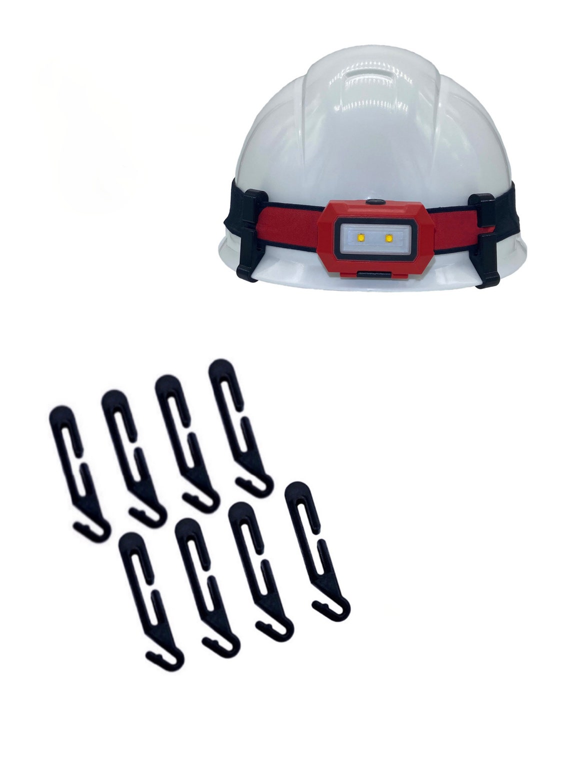 Hart Hat Clips No Brim Hard Hat Clips for MSA Hard Hats and Exact Like