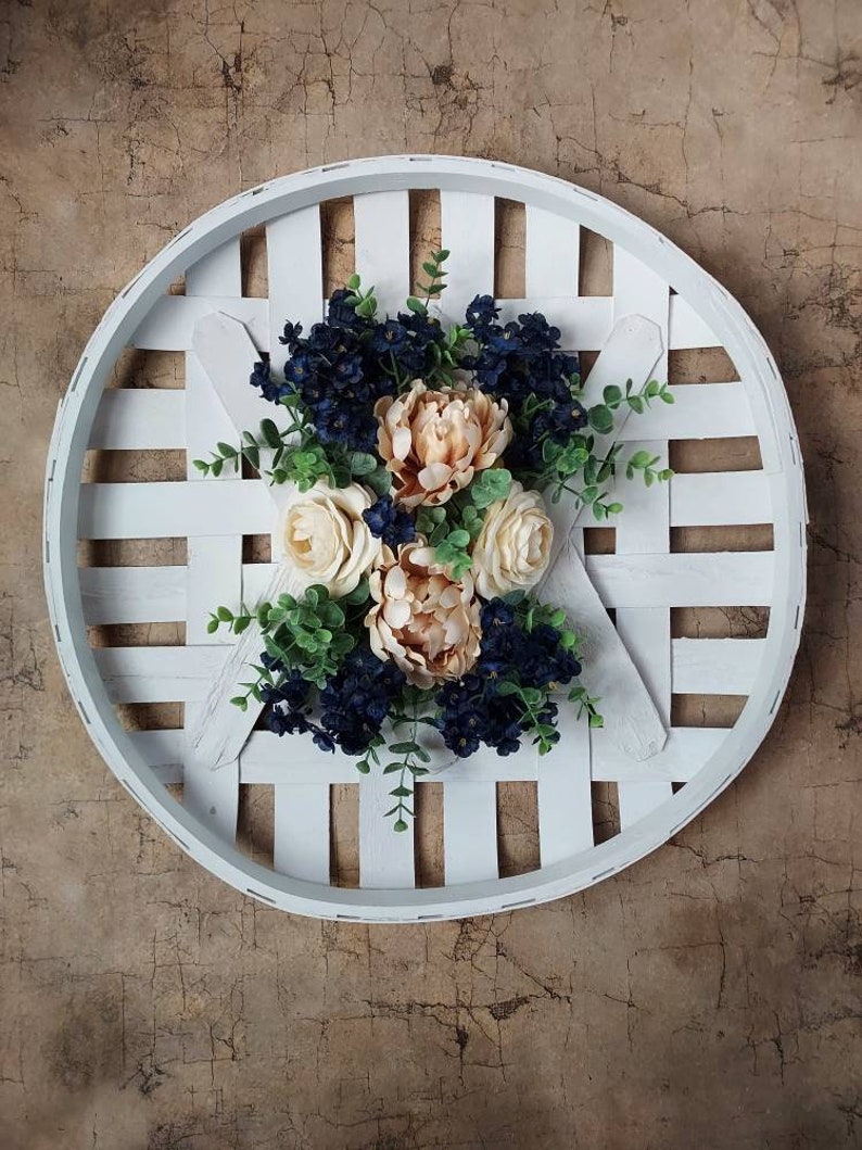 Tobacco Basket Wall Decor, Farmhouse Wall Decor, Year Round Farmhouse