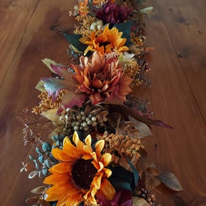 Fall Garland, Thanksgiving Garland, Luxe Fall Decor, Luxury Fall Garland, Fall Mantle Decor, Fall Home Decor, Thanksgiving Table Decor