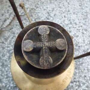 Rare Réchaud De Camping Au Kérosène Optimus No 00 Vintage Des Années 1960