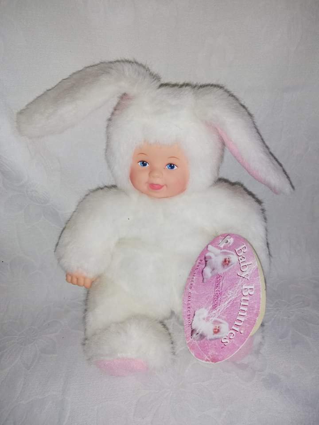 Buy Vintage Anne Geddes Baby Doll With Bunny Rabbit Suit Online in ...