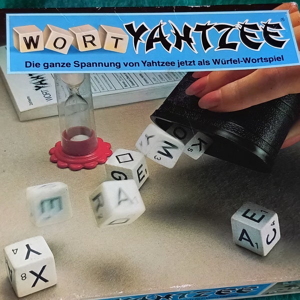 Wort Yahtzee 8-80 jahre 8/80 años Word Yahtzee Wort Yahtzee Spiel – Spiel gebraucht kaufen