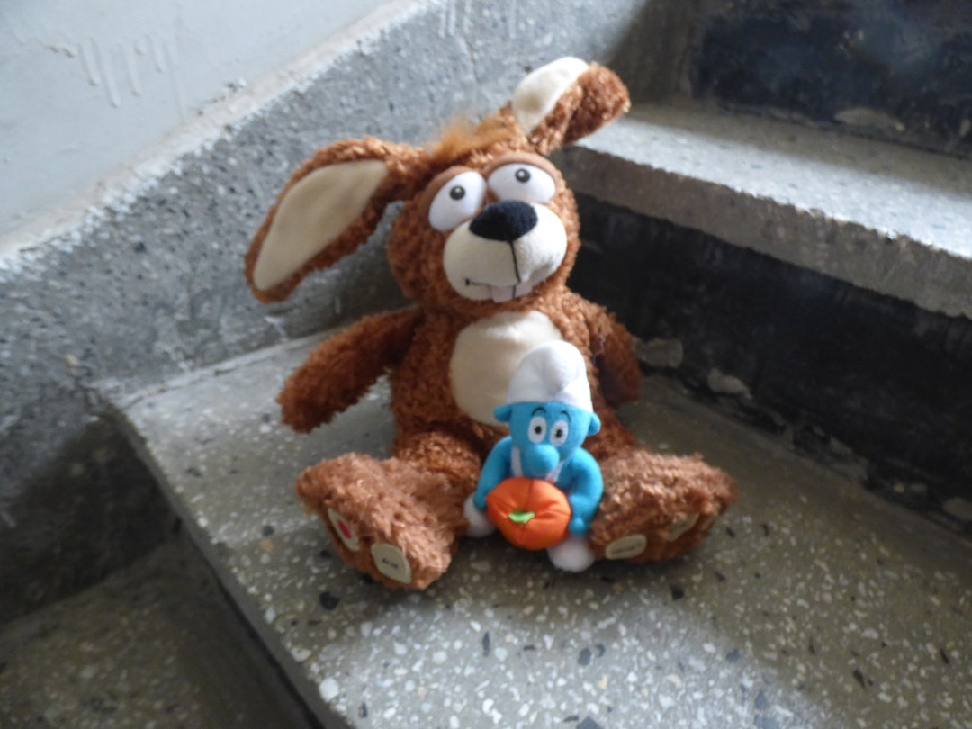 Mcdonald's Radio Rabbit Hop From 2004, Plush Bunny With Radio,ulra Rare ...