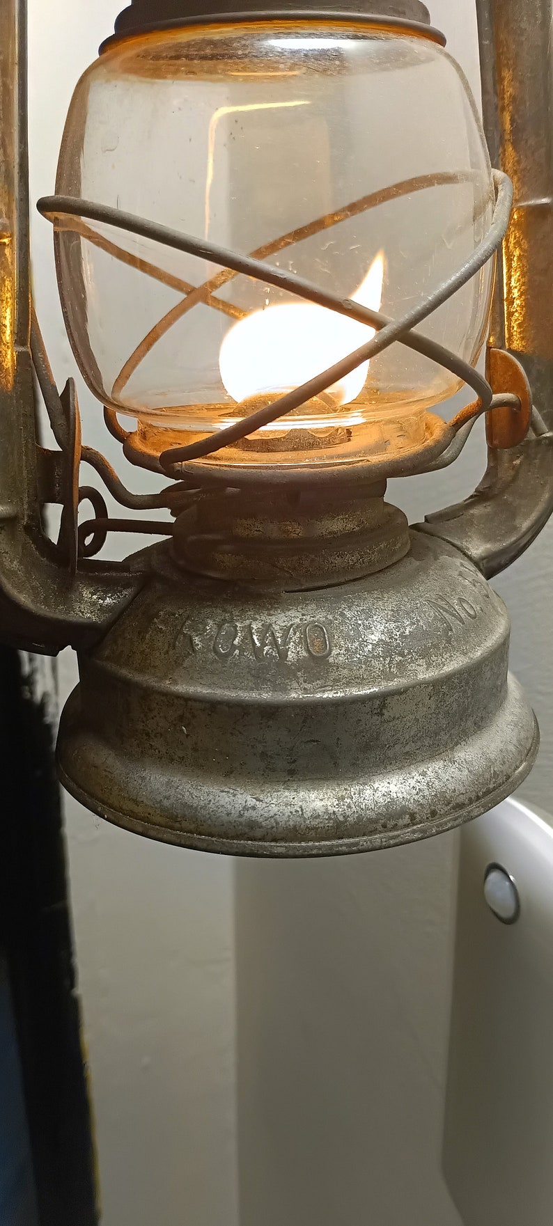 FRÖHLICH & WOLTER Frowo Nr. 55 19381940 Kerosine Lantern Full Work