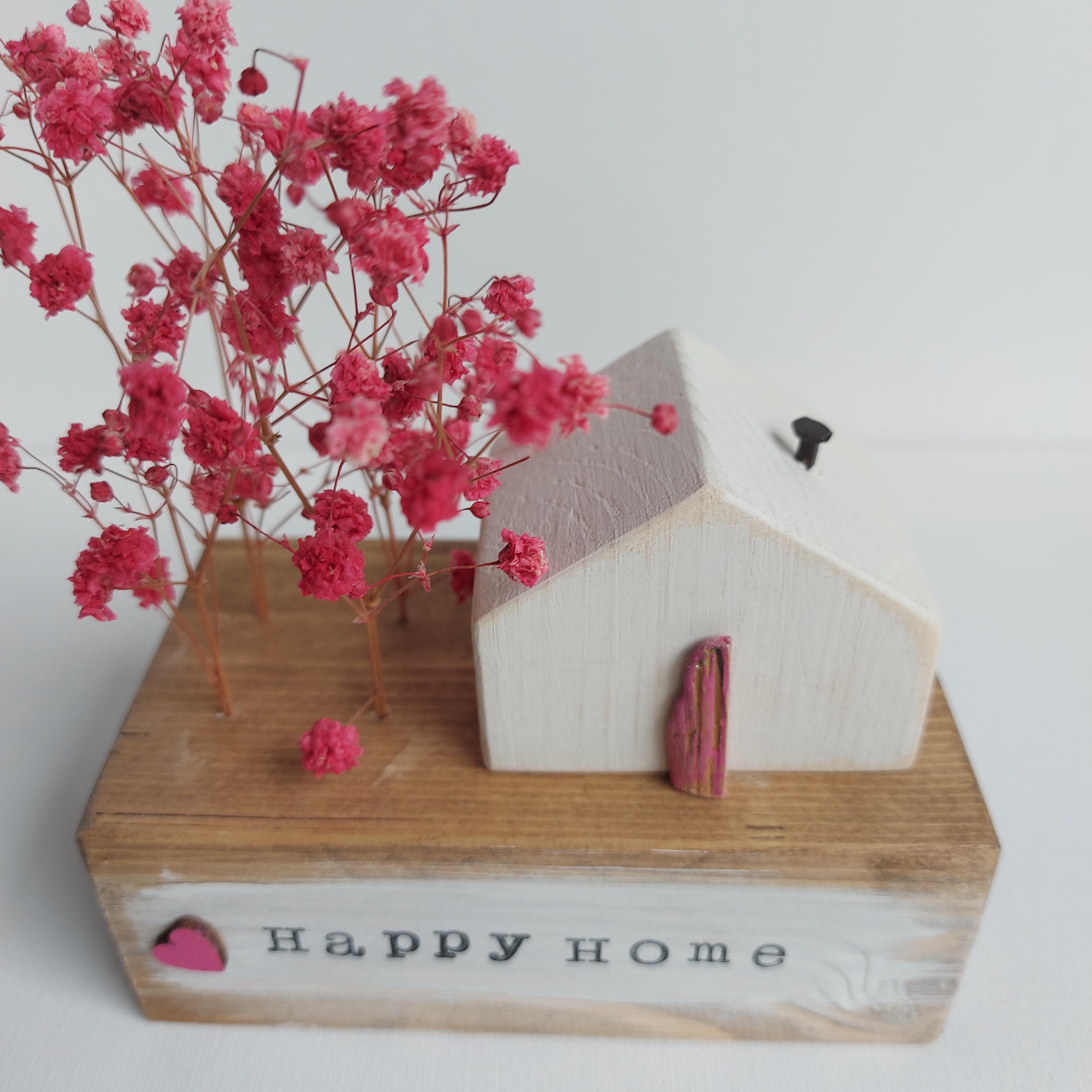Decorative Wooden Mini House. Cozy Spaces and Handcrafted Decoration ...