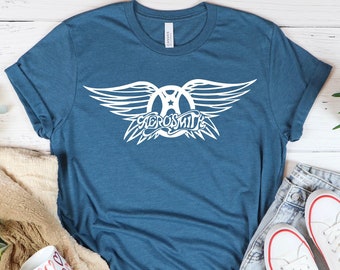 Aerosmith T-Shirt, Hard Rock Shirt, Rock and Roll Shirt, Heavy Metal Shirt, American Rock Rusic Legends T-Shirts, Gift For Music Lovers