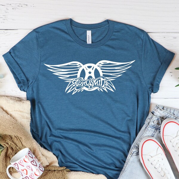 Aerosmith T-Shirt, Hard Rock Shirt, Rock and Roll Shirt, Heavy Metal Shirt, American Rock Rusic Legends T-Shirts, Gift For Music Lovers