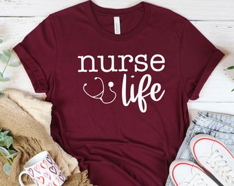 Nurse Life Shirt, Nurse Gift, Nurse Week Gift, Healthcare Hero, Healthcare Worker ,Nurse Life Shirt, Nursing Gifts ,Essential Worker