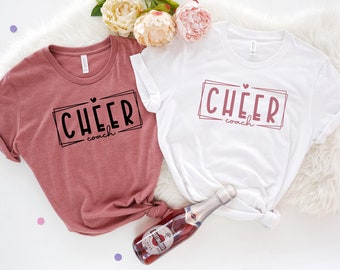 Cheer Coach Shirt, Cheer Shirt, Funny Shirt, Cheer Coach Gift,  Cheerleader Shirt, Cheer Season Tees, Cheerleader Outfits, Game Day Tshirt