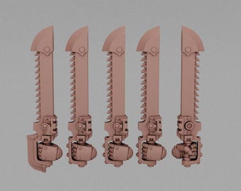Traitor Legion Chain Swords