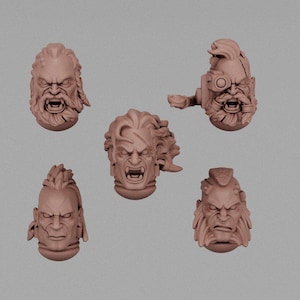 Primal Viking Ulfhednar Heads
