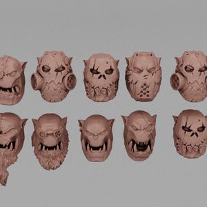 Marauders | Ork Heads Vol 1