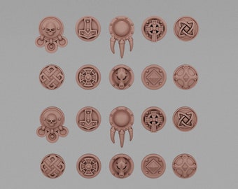 Space Viking Honor Badges | Primal Hounds Proxy Bits