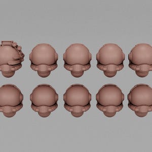 Void Bubble Helmets | Human Infantry Heads