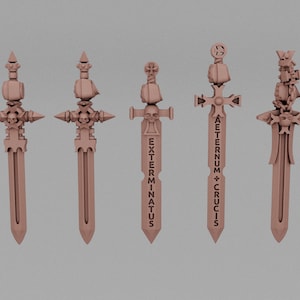Crusading Pilgrim Power Swords