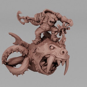 da Great Sea Squig & Kaptin Krabtastic by JoshButIn3D