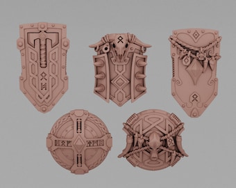 Primal Viking Veteran Shields