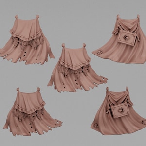 Eternal Pilgrim Heavy Armor Cloaks [5] | Greytide Proxy Bit Kitbash