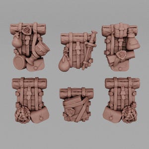 Medieval Haversacks | Human Infantry