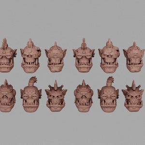 Tech Bros Orc Heads