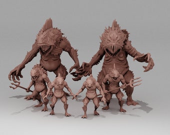 The Deep Ones | Lovecraftian Mythos Miniature