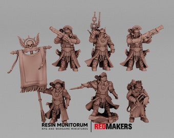 Solar Guard Command Squad | Red Makers Miniatures